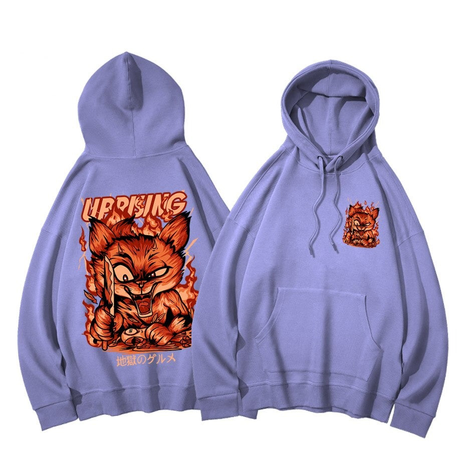 Japanese Maleficent Cat </br> Hoodie