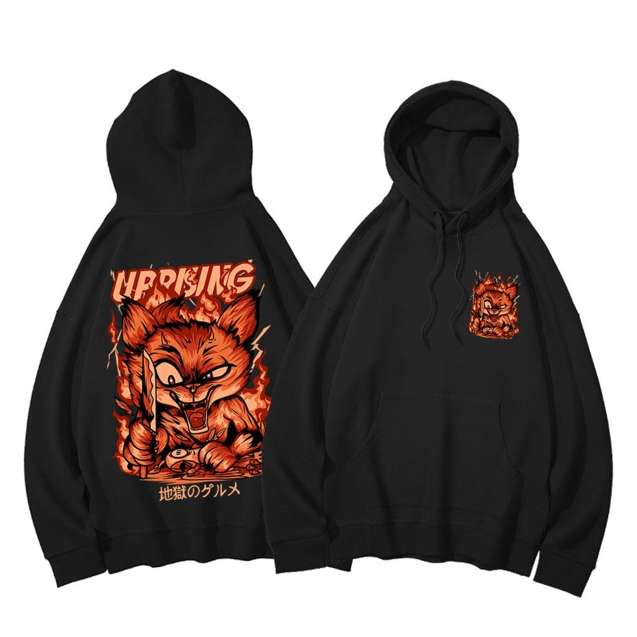 Japanese Maleficent Cat </br> Hoodie