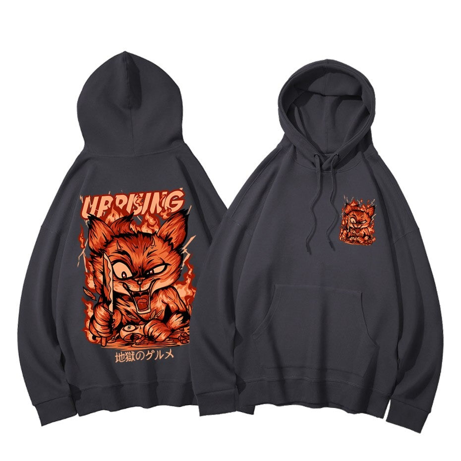 Japanese Maleficent Cat </br> Hoodie