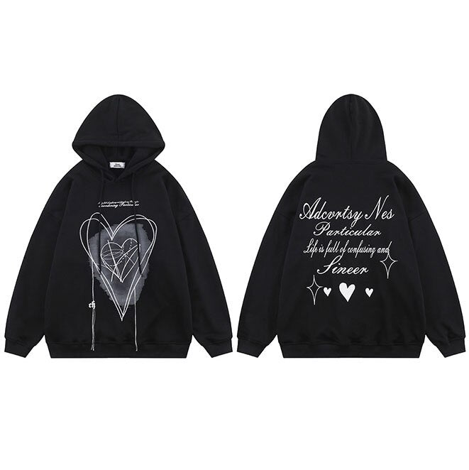 Japanese Folklore Hearts  </br> Hoodie