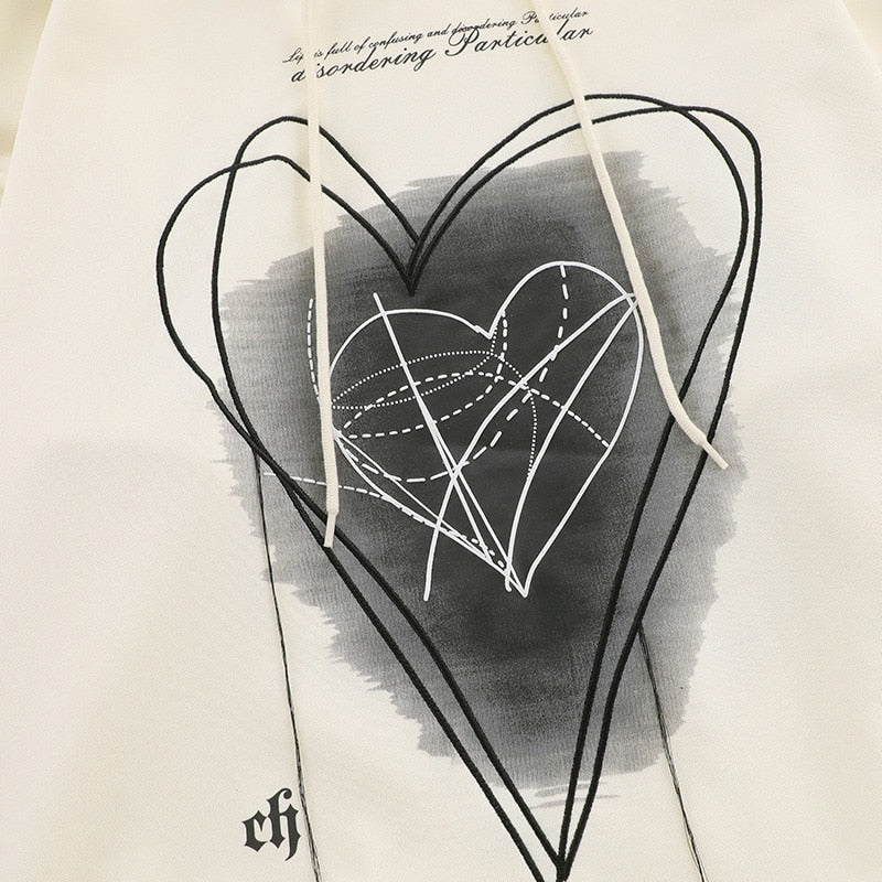 Japanese Folklore Hearts  </br> Hoodie