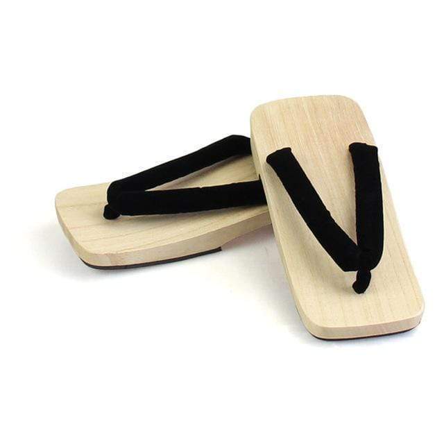 Traditional Black Geta Japanese Geta | Japanese Temple