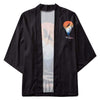 Black Japanese Kimono Shirt