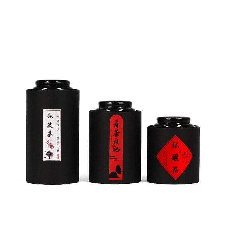 Black Sober Tea Box </br> Japanese Tea Box