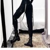 Cargo Pants For Women Black Casual Joggers High Waist Loose Female Hip Hop Trousers Korean Punk Pants Streetwear Military Style