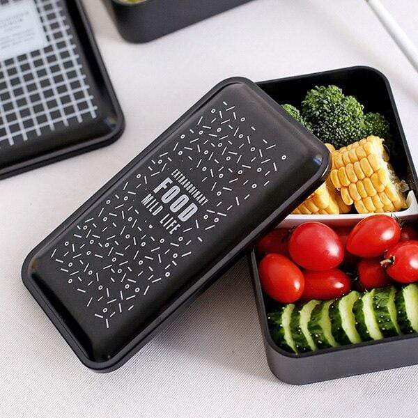 Fashion Bento Box Double Food Container </br> Japanese Bento