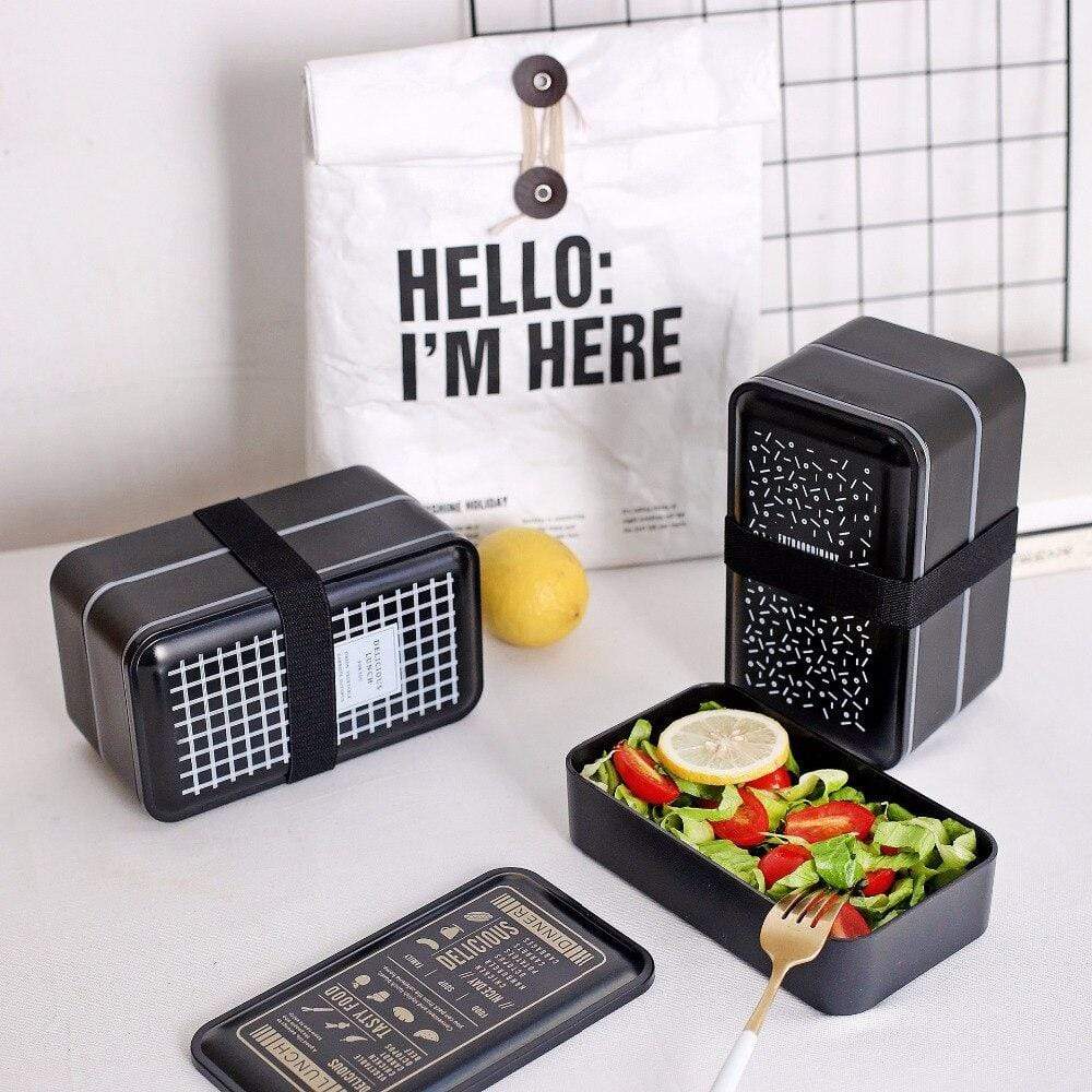 Fashion Bento Box Double Food Container </br> Japanese Bento