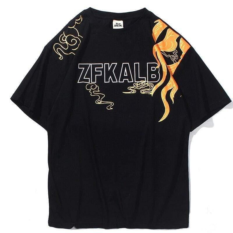 Fire Phenix </br> Japanese T-shirt