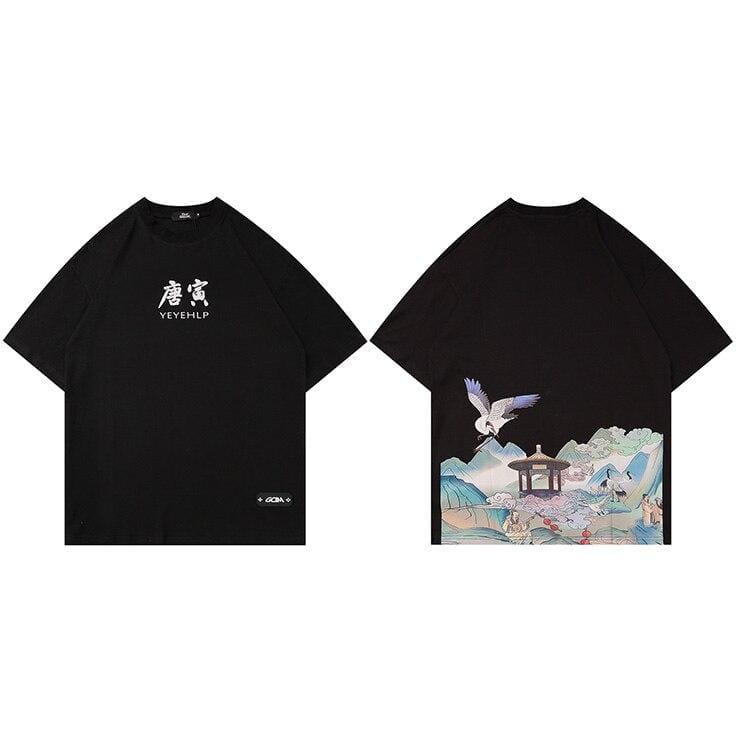 Flying Crane </br> Japanese T-Shirt