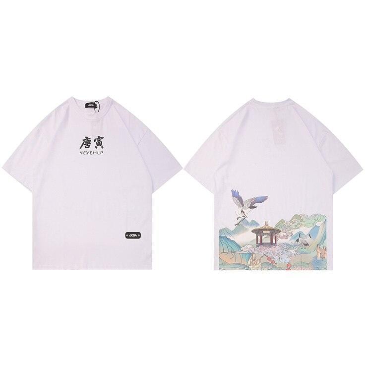 Flying Crane </br> Japanese T-Shirt