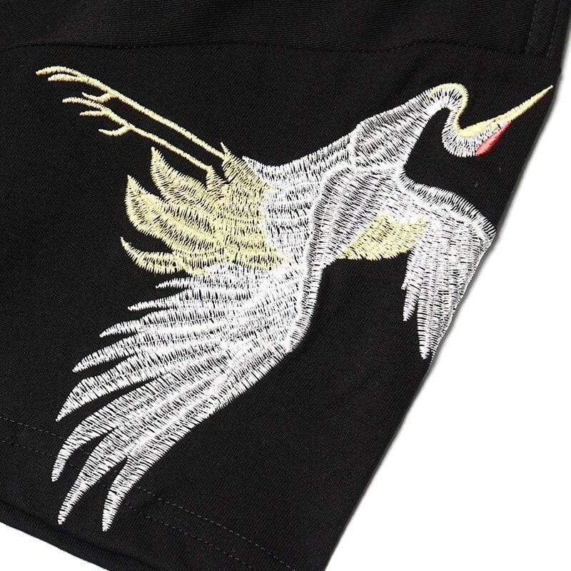 Flying White Crane </br> Japanese T-Shirt