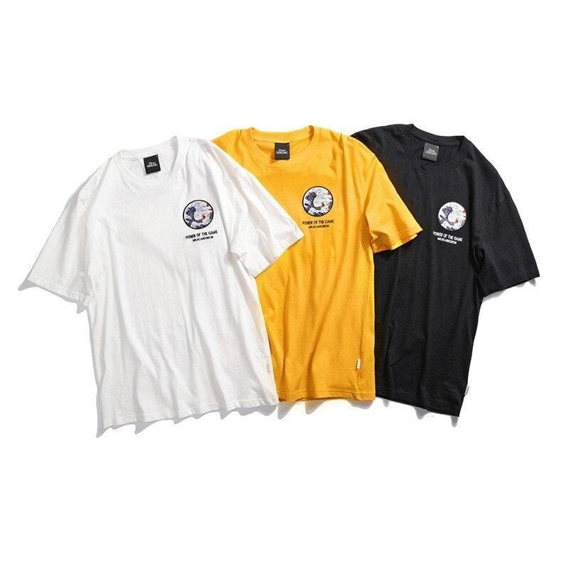 Funny Cat Waves </br> Japanese Shirt