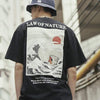 Funny Cat Waves </br> Japanese Shirt
