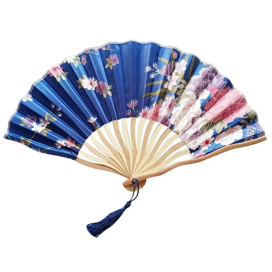 J-Life International Traditional Hand Fan Kabuki