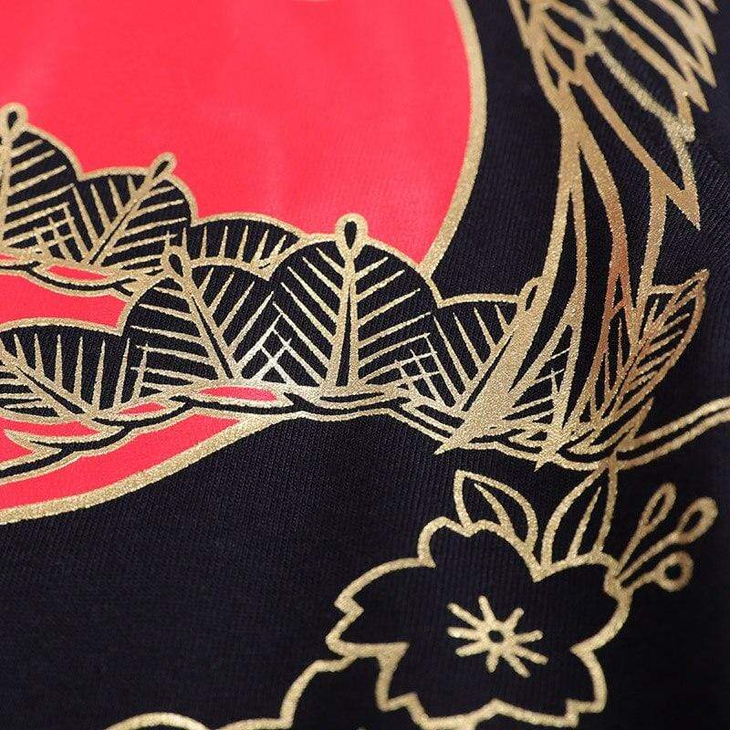 Golden Crane </br> Japanese T-shirt