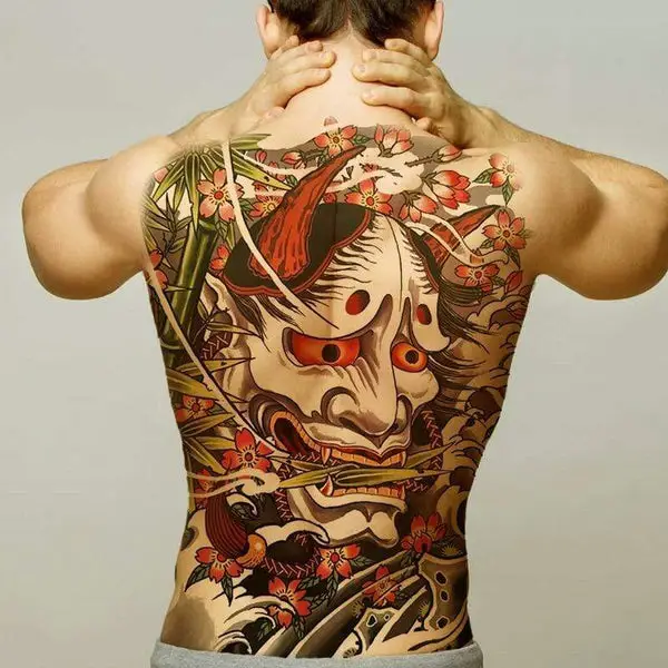 Japanese Oriental Full Back Tattoo By Mukesh Waghela At Moksha Tattoo  Studio Goa India. - Best Tattoo Studio Goa, Safe, Hygienic - Moksha Tattoo