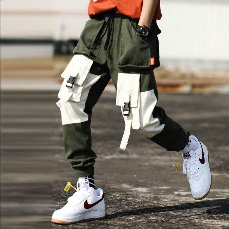 雰囲気◎ 90's~ Japan製 1Tuck Stripes Trousers Harajuku Cargo Pant | Japanese Temple