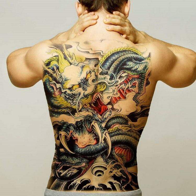 Horror Dragon </br> Japanese Tatoo