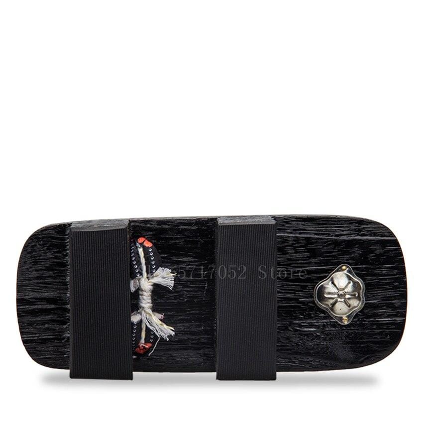 Japanese Black Wood </br> Womens Geta