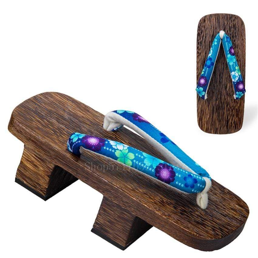 Japanese Brown Wood </br> Womens Geta