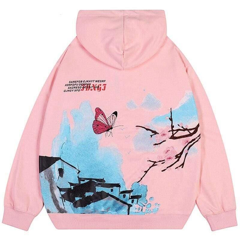 Japanese Butterfly  </br> Hoodie