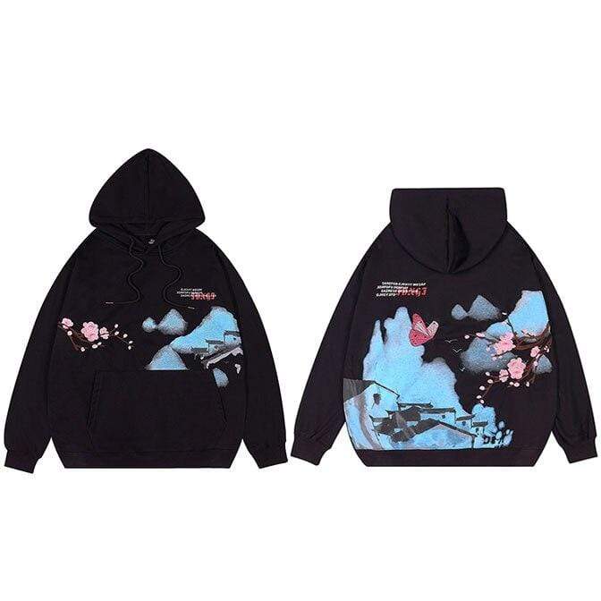 Japanese Butterfly  </br> Hoodie