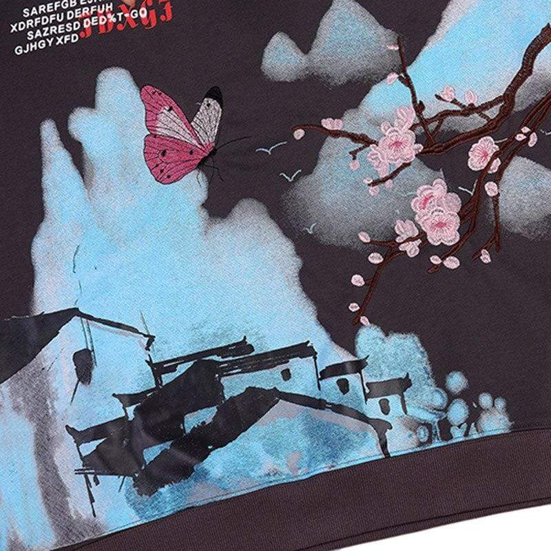 Japanese Butterfly  </br> Hoodie