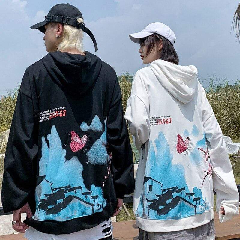 Japanese Butterfly  </br> Hoodie