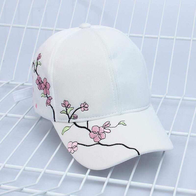 Japanese Cherry Blossom Tattoo Trucker Hat