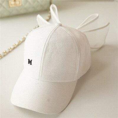 Japanese Cap New Fashion Korea Lovely Hats Black Pink White Colors Cotton Mesh Mark Bow Caps for Women Girls Big Bowknot Baseball Cap