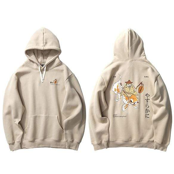 Japanese Cat Drawing  </br> Hoodie