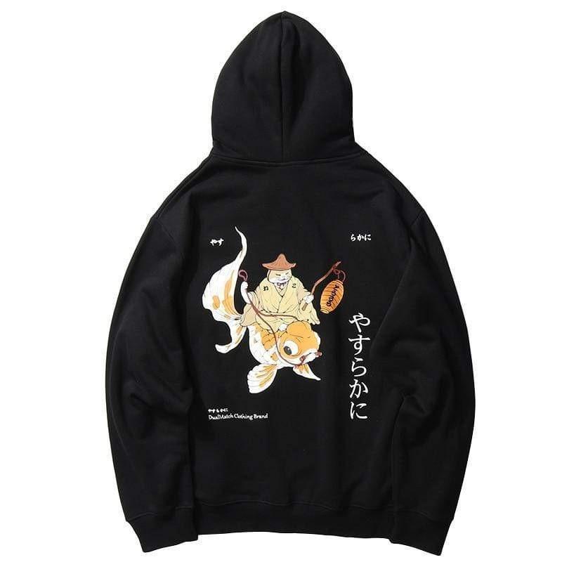 Japanese Cat Drawing  </br> Hoodie