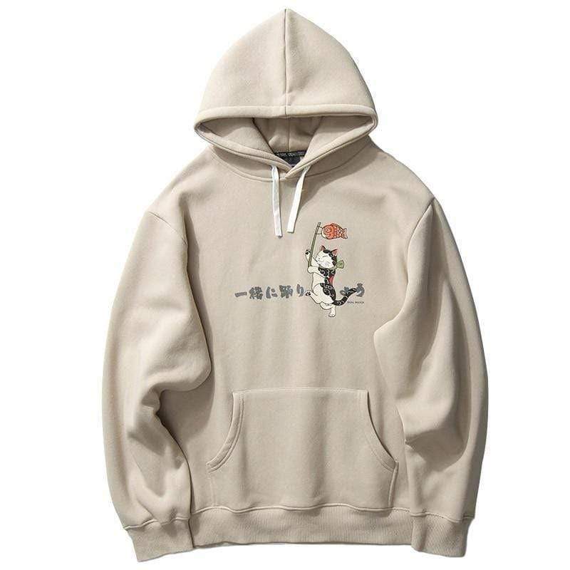 Japanese Cat Fish Hoodie