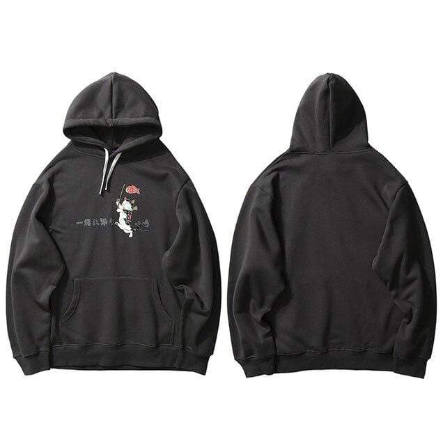 Japanese Cat Fish Hoodie