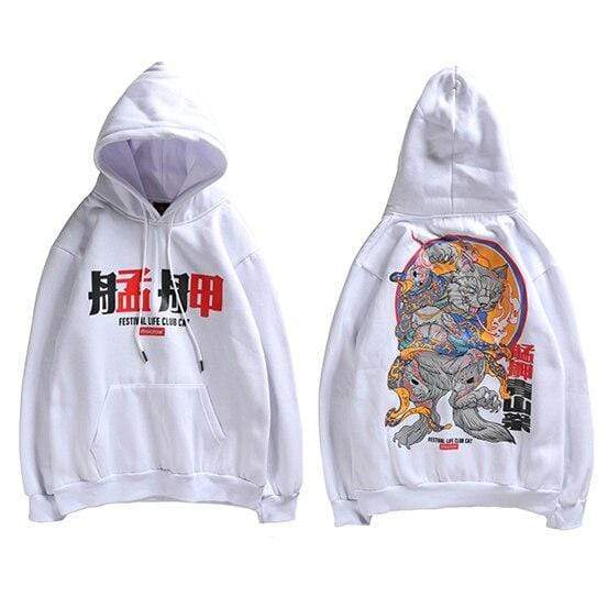 Japanese Cat Style  </br> Hoodie
