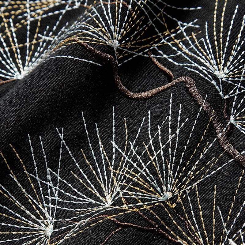 Japanese Crane Drawing  </br> Hoodie