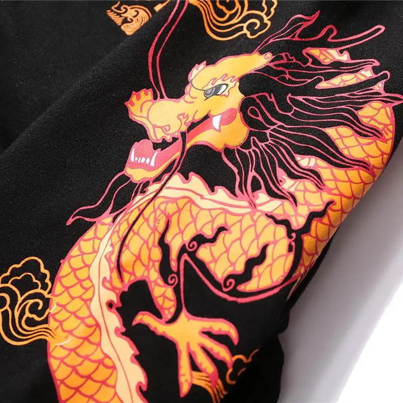 Japanese Dragon Hoodie | Japanese Temple