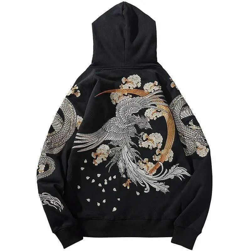 Japanese Dragon Streetwear  </br> Hoodie
