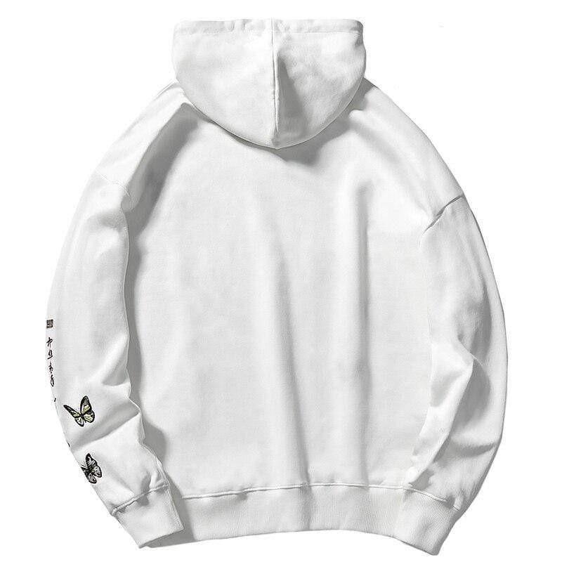 Japanese Embroidered Butterfly  </br> Hoodie