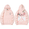 Japanese Embroidered Peace & Love  </br> Hoodie