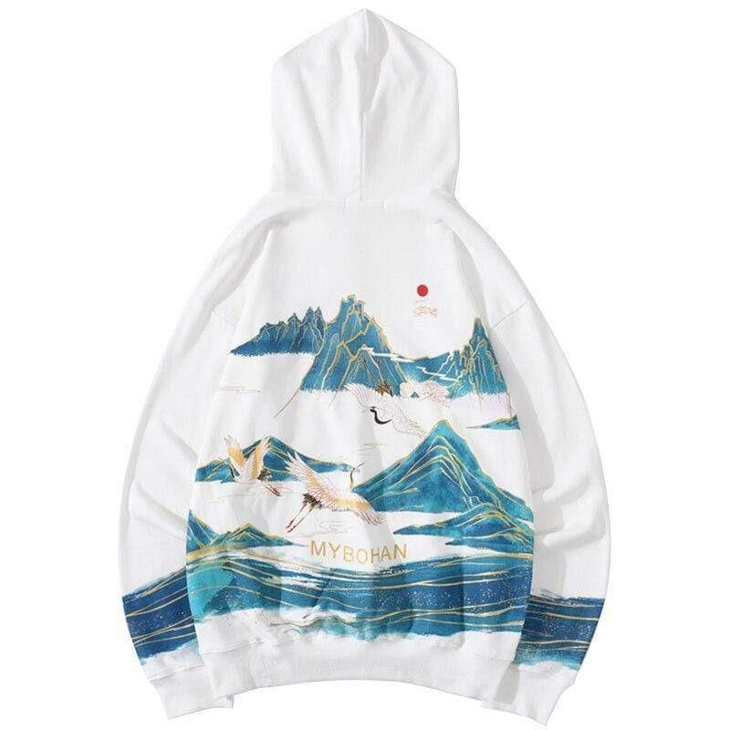 Japanese Fashion Tsuru  </br> Hoodie
