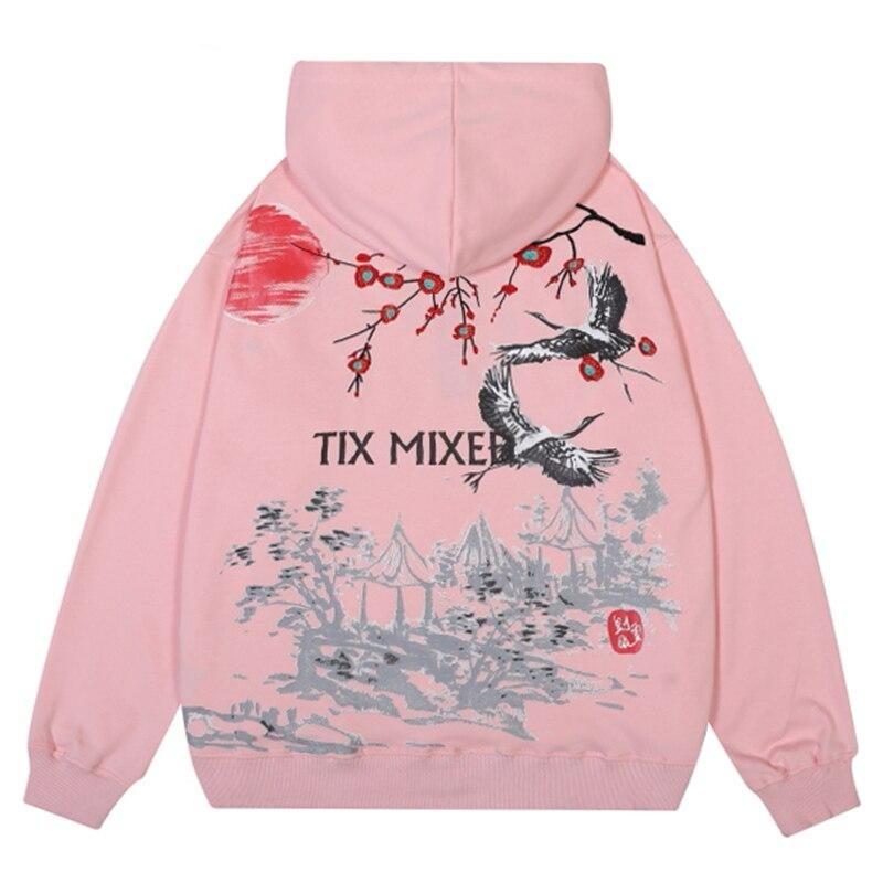 Japanese  Forest Tsuru </br> Hoodie
