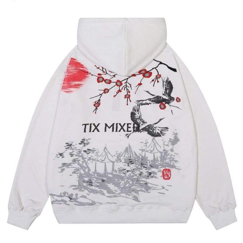 Japanese  Forest Tsuru </br> Hoodie