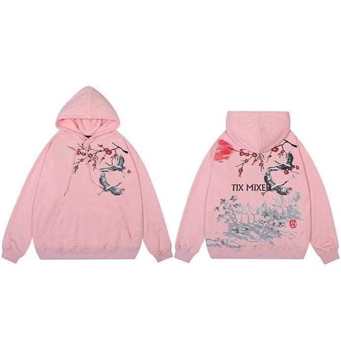 Japanese  Forest Tsuru </br> Hoodie