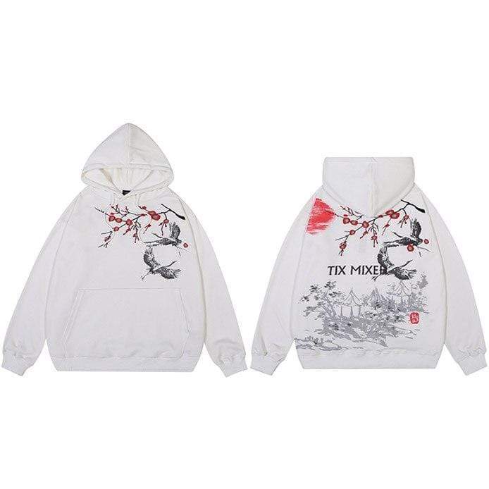 Japanese  Forest Tsuru </br> Hoodie