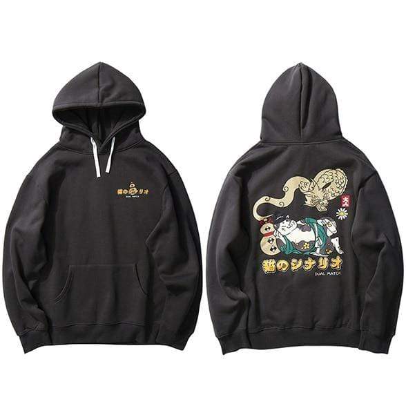 Japanese God Cat Hoodie