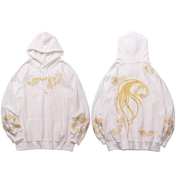 Japanese Gold Crane Style  </br> Hoodie