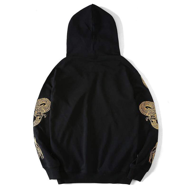 Japanese Golden Dragon </br> Hoodie