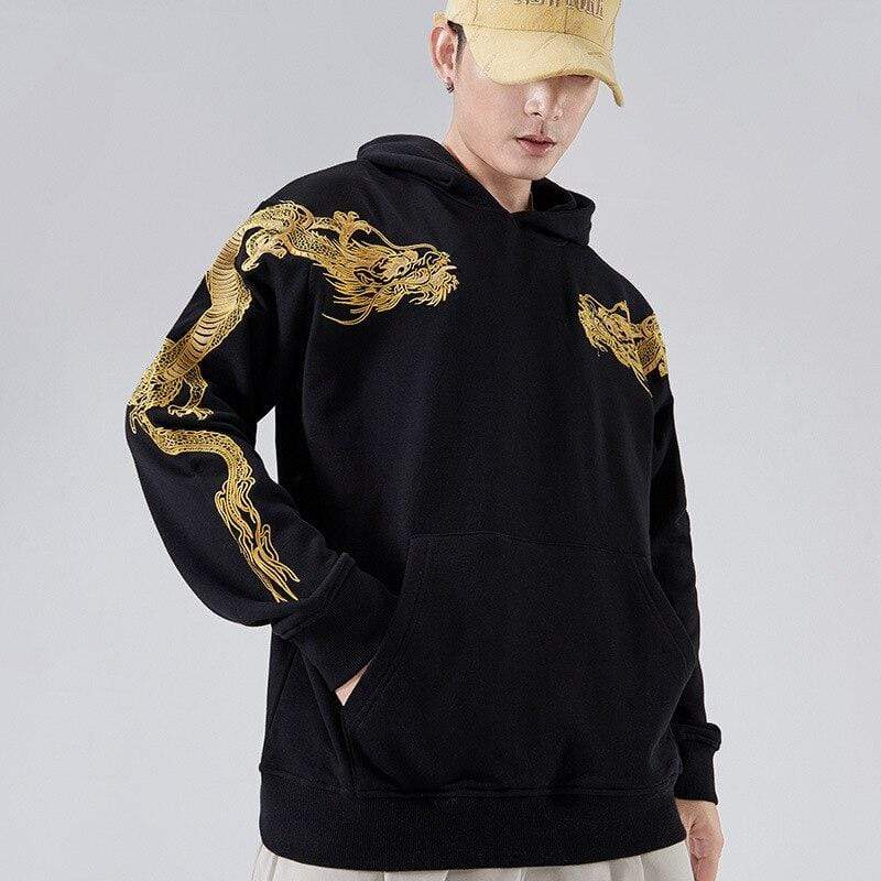 Japanese Golden Dragon   </br> Hoodie