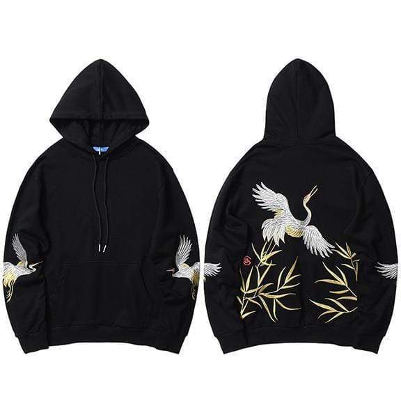Japanese Hip Hop Crane  </br> Hoodie